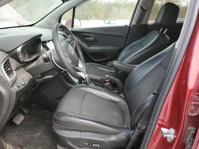  CHEVROLET TRAX 2019 Червоний