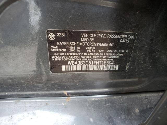 2015 BMW 328 XI - WBA3B3G51FNT18504