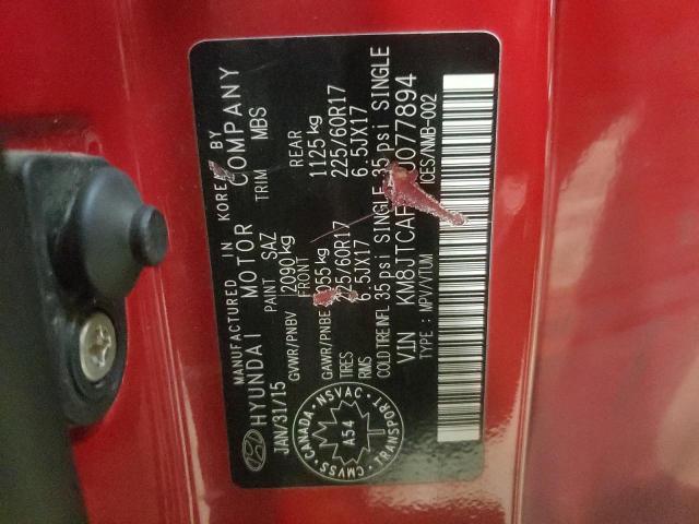 2015 HYUNDAI TUCSON GLS - KM8JTCAF3FU077894