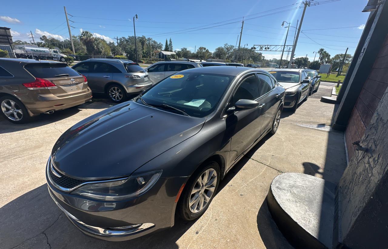 2015 Chrysler 200 C vin: 1C3CCCCB5FN704715