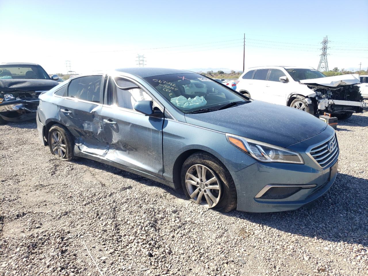 5NPE24AF7HH445487 2017 Hyundai Sonata Se