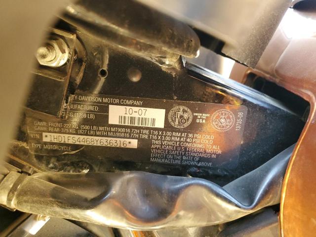 2008 HARLEY-DAVIDSON FLTR 105TH - 1HD1FS4468Y636316