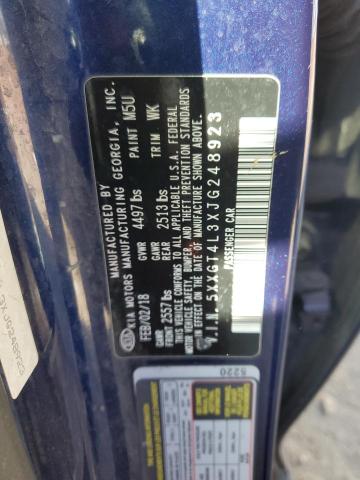 5XXGT4L3XJG248923 KIA Optima Lx
