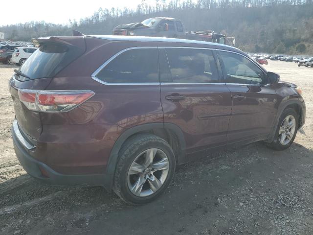 2016 Toyota Highlander Limited VIN: 5TDDKRFHXGS250978 Lot: 78065103