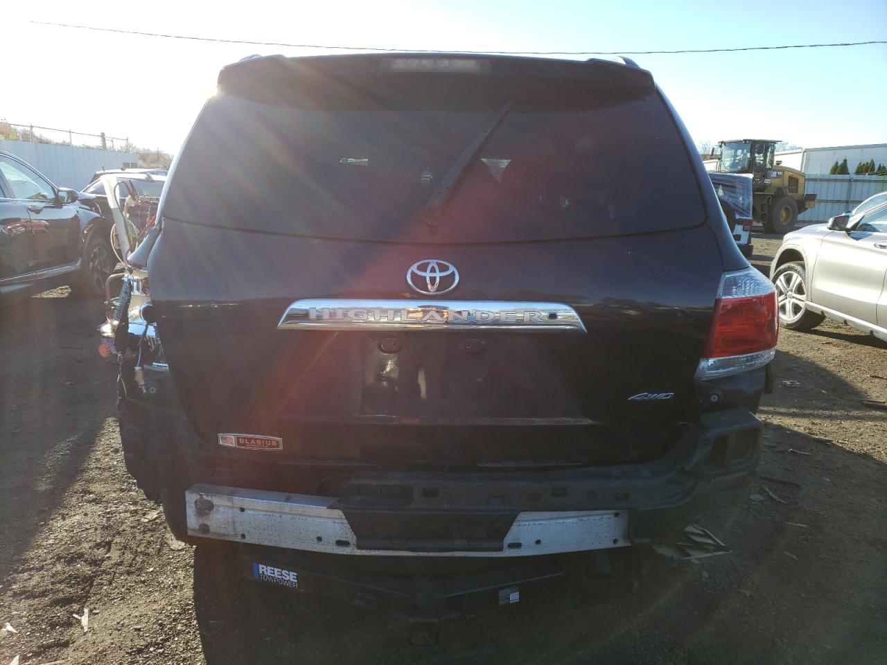 2012 Toyota Highlander Base vin: 5TDBK3EH9CS136552