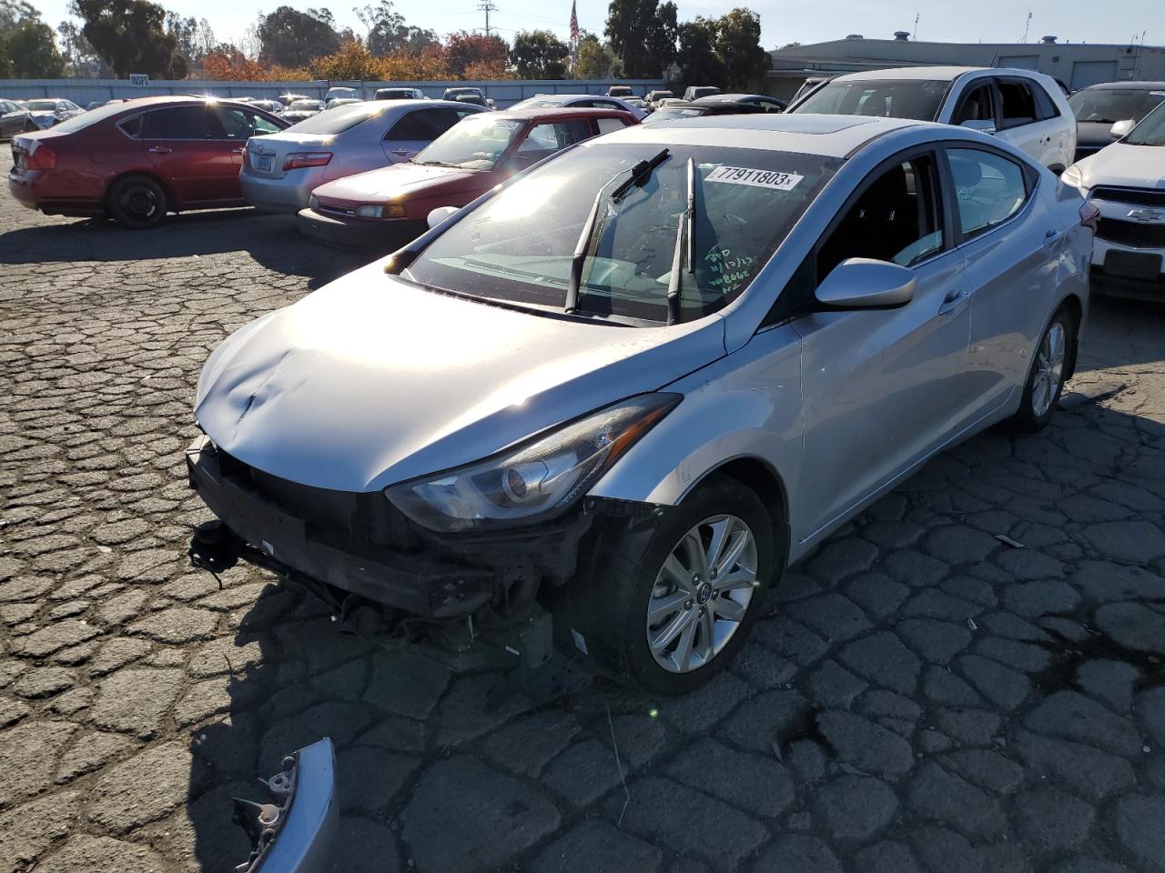 KMHDH4AE6FU438062 2015 Hyundai Elantra Se