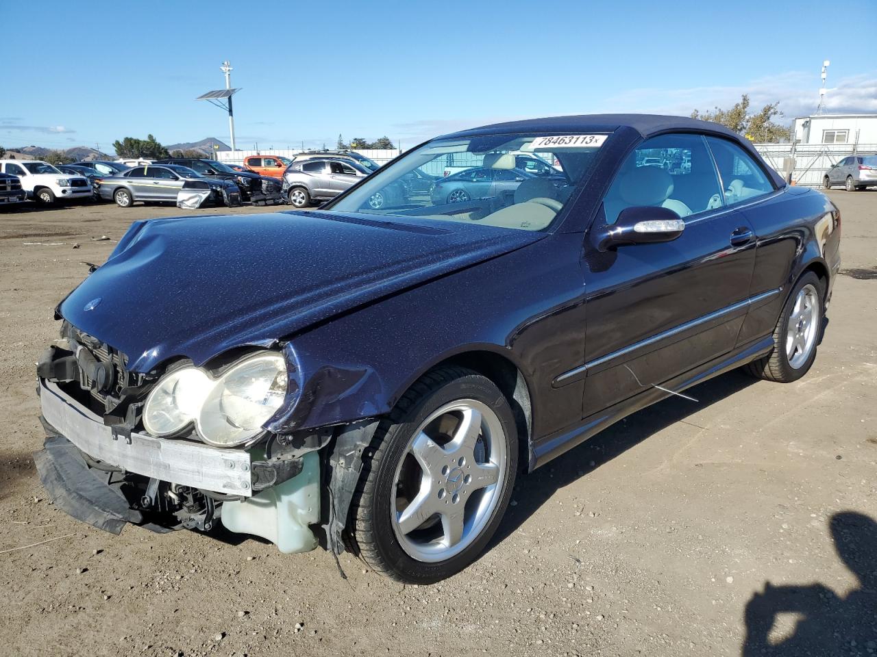 WDBTK75G14T022839 2004 Mercedes-Benz Clk 500