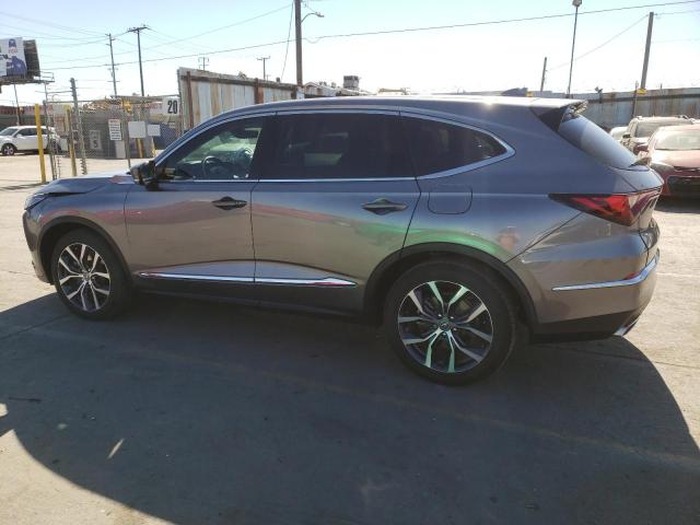 5J8YD9H44NL002859 Auction: COPART Lot: 75087943 Location: CA - LOS ANGELES 5J8YD9H44NL002859 ACURA MDX 2022 GRAY Photo 2
