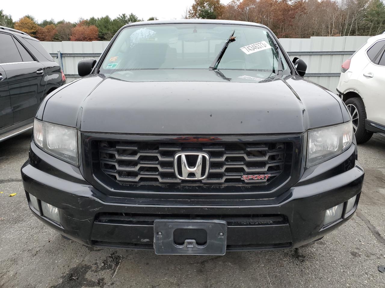 2014 Honda Ridgeline Sport vin: 5FPYK1F77EB004067