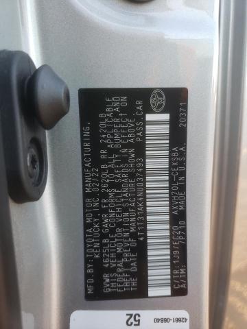 2022 TOYOTA CAMRY NIGH - 4T1T31AK4NU037493