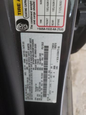  FORD FIESTA 2019 Сірий