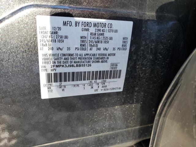 2FMPK3J98LBB55126 2020 FORD EDGE - Image 13