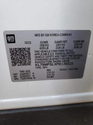 KL79MPSLXPB136515 | 2023 CHEVROLET TRAILBLAZE