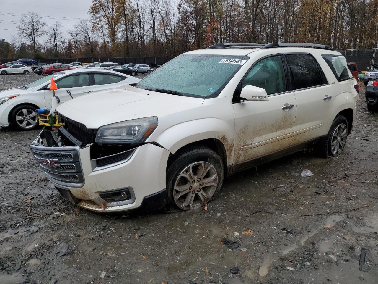 1GKKRRKD2EJ151186 2014 GMC Acadia Slt-1