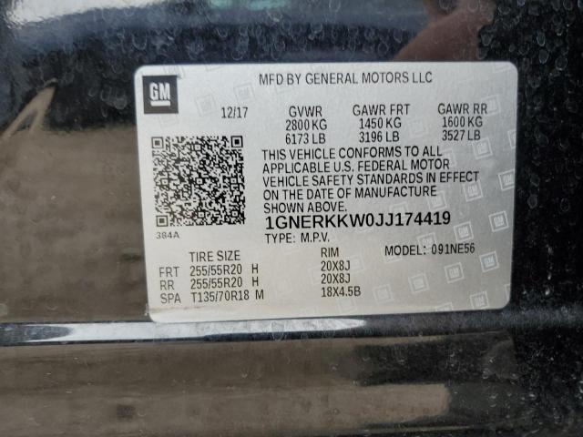 2018 CHEVROLET TRAVERSE P - 1GNERKKW0JJ174419