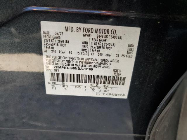 2FMPK4J96NBA79169 2022 FORD EDGE - Image 14