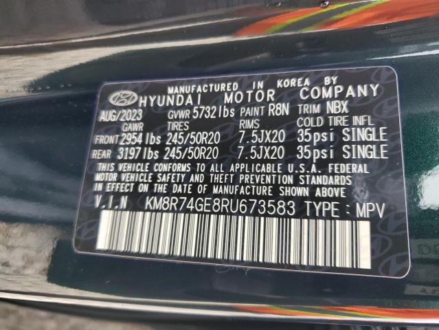 2024 HYUNDAI PALISADE C - KM8R74GE8RU673583