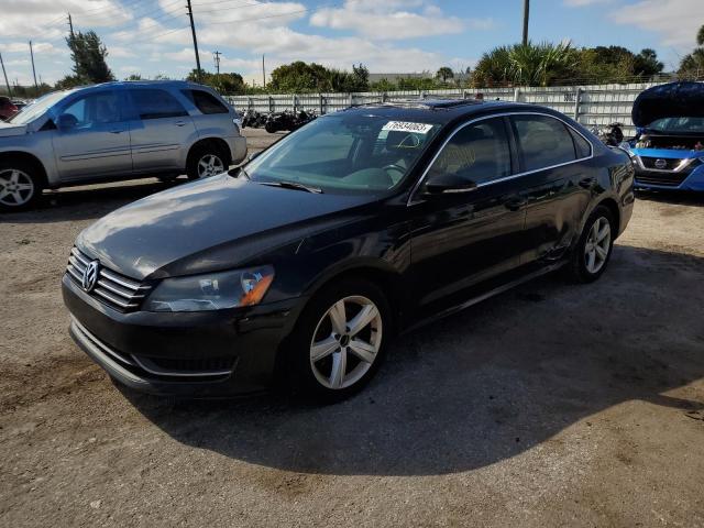 2012 Volkswagen Passat Se VIN: 1VWBH7A3XCC102165 Lot: 76934063