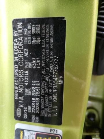 KNDJP3A54F7762727 | 2015 KIA SOUL +