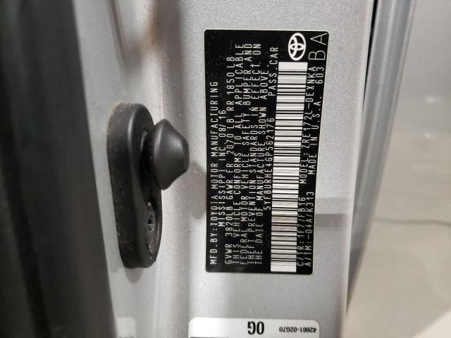 2016 TOYOTA COROLLA L - 5YFBURHE4GP562176