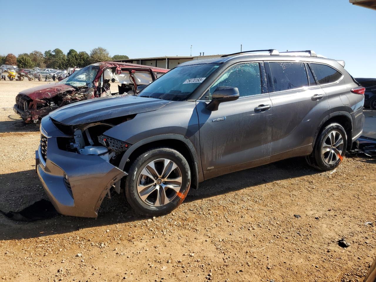 5TDHBRCH5MS531961 2021 Toyota Highlander Hybrid Xle