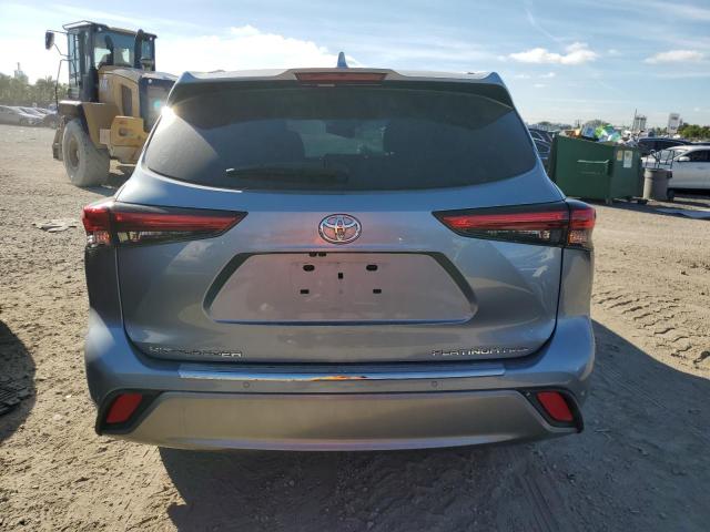 VIN 5TDFZRBH1MS124112 2021 Toyota Highlander, Platinum no.6