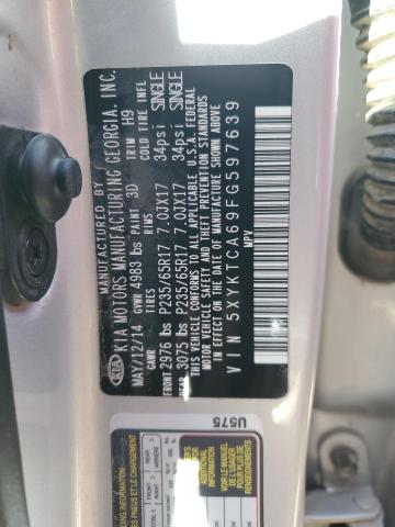 2015 KIA SORENTO LX - 5XYKTCA69FG597639