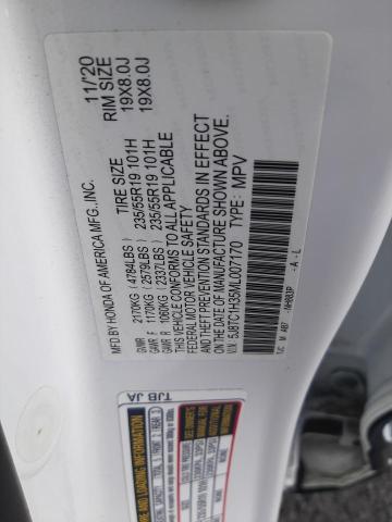 5J8TC1H35ML007170 | 2021 Acura rdx