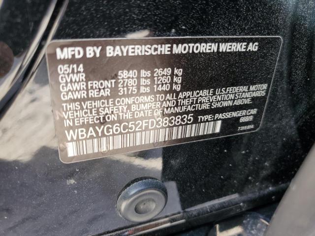 VIN WBAYG6C52FD383835 2015 BMW 7 Series, 740 Ld Xdrive no.12