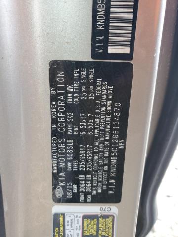 2016 KIA SEDONA LX - KNDMB5C12G6134870