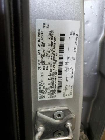 1FMCU9GD0KUA91003 2019 FORD ESCAPE, photo no. 13