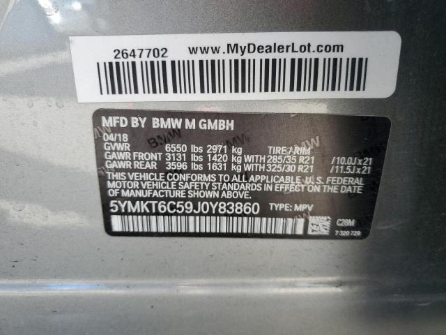 5YMKT6C59J0Y83860 2018 BMW X5, photo no. 13