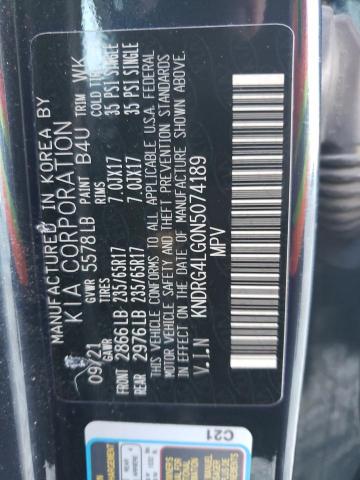 KNDRG4LG0N5074189 | 2022 KIA SORENTO S