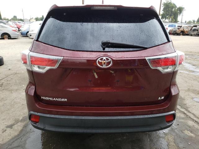 VIN 5TDZKRFH5FS108848 2015 Toyota Highlander, LE no.6