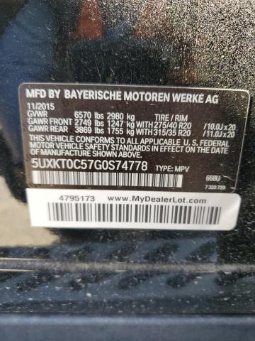 5UXKT0C57G0S74778 2016 BMW X5, photo no. 12