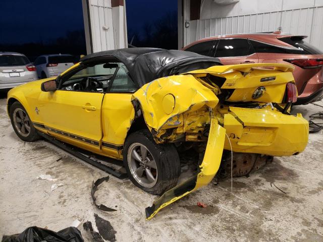 FORD MUSTANG 2006 yellow  gas 1ZVFT84N765173299 photo #3