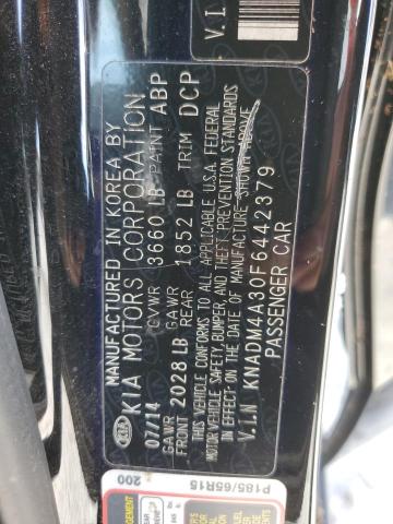 2015 KIA RIO LX - KNADM4A30F6442379