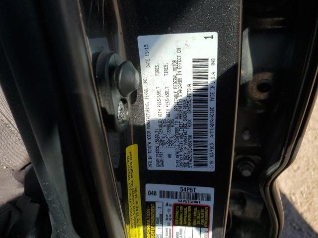 2016 TOYOTA TACOMA DOU - 5TFAZ5CN6GX004750
