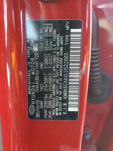 2020 HYUNDAI KONA SEL P - KM8K6CAAXLU522885