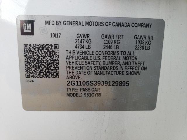 2018 CHEVROLET IMPALA LT - 2G1105S39J9129895