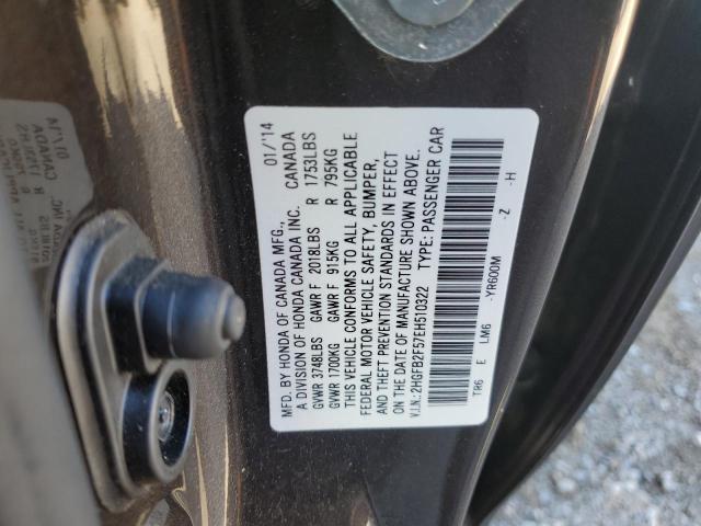 2HGFB2F57EH510322 Honda Civic Lx