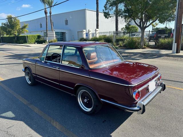 1972 BMW 2002Tii VIN: 2760881 Lot: 74942093