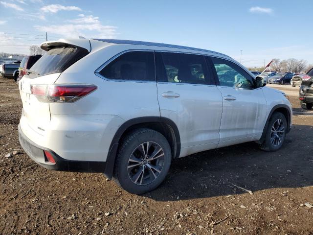 2016 Toyota Highlander Xle VIN: 5TDJKRFH8GS281844 Lot: 77334103