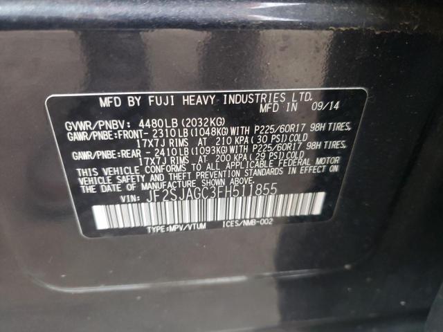 JF2SJAGC3FH511855 Subaru Forester 2.5i Premium