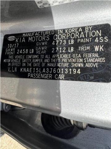 KNAE15LA3J6013194 KIA Stinger