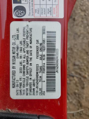 JN1AZ4EHXEM632023 Nissan 370Z BASE