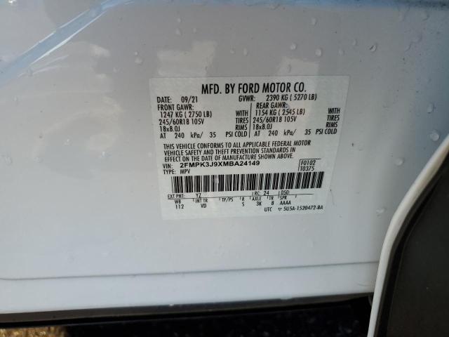 2FMPK3J9XMBA24149 2021 FORD EDGE - Image 14