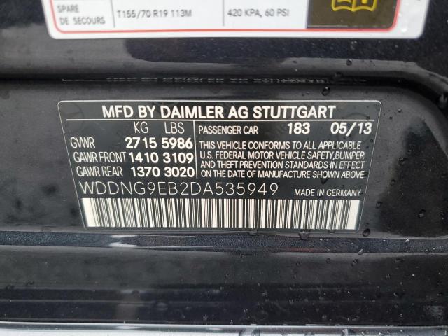 VIN WDDNG9EB2DA535949 2013 Mercedes-Benz S-Class, 5... no.12