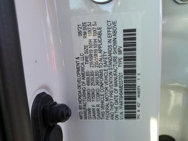 2021 HONDA CR-V TOURI - 7FART6H94ME037021