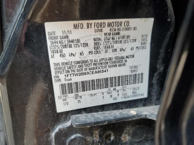 1FT7W2B69CEA86541 | 2012 Ford f250 super duty